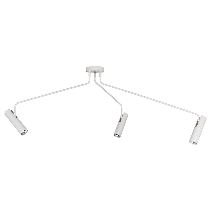 Потолочный светильник Tibo Branches Trumpet Tube white 3 Белый в Уфе | Loft Concept 