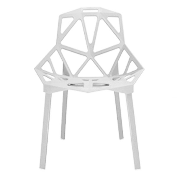 Дизайнерский стул CHAIR ONE white Белый в Уфе | Loft Concept 