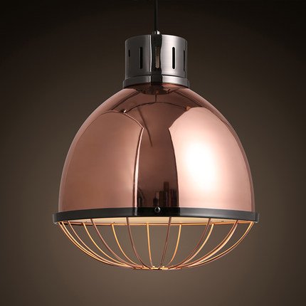 Подвесной светильник Ufo Copper Pendant Big Черный Медь в Уфе | Loft Concept 