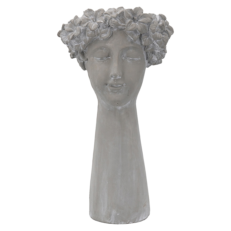 Ваза Agata Bust Vase Серый в Уфе | Loft Concept 