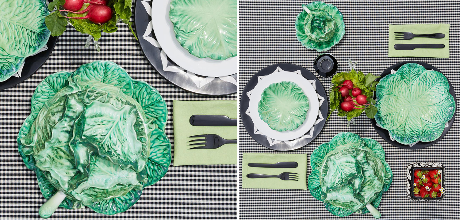 Супница SOUP BOWL CABBAGE W/PLATE D25 - фото