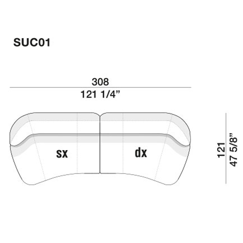 Дизайнерский модульный диван SURF Modular Sofa в Уфе