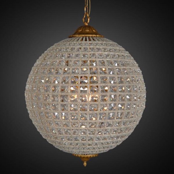 Люстра RH 19th c. Casbah Crystal Pendant 63 Темная бронза винтаж в Уфе | Loft Concept 