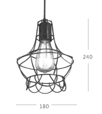 Cветильник Loft Nest Cage №4 в Уфе