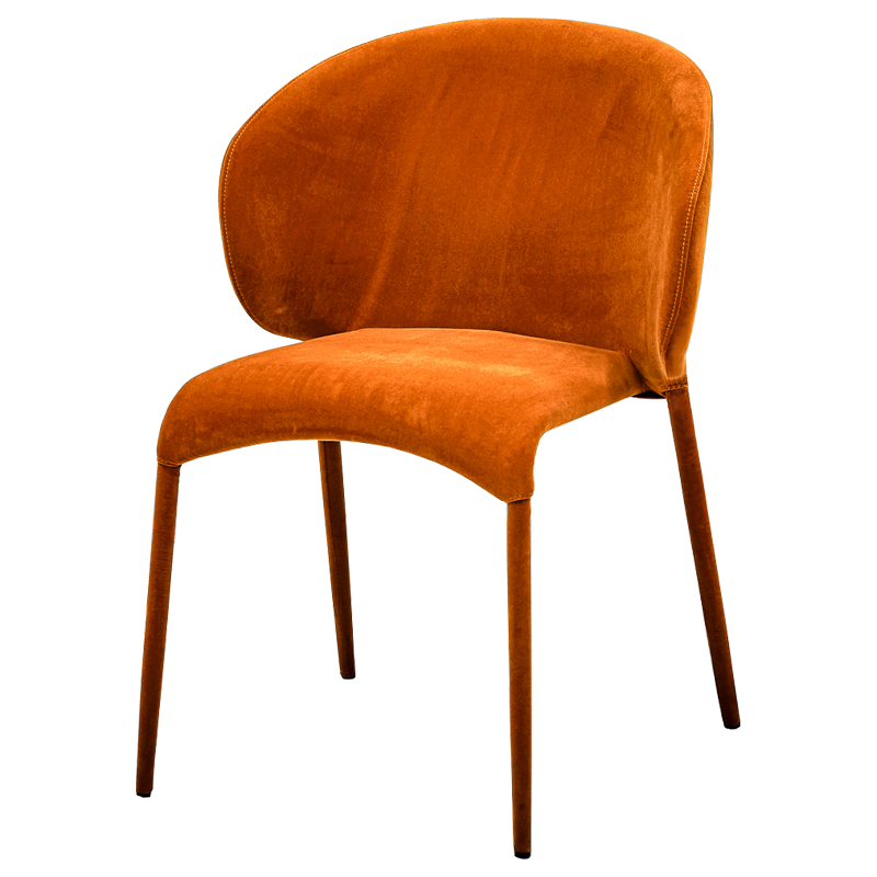 Стул Caroline Stool Orange Оранжевый в Уфе | Loft Concept 