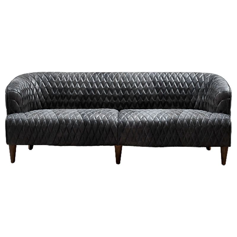 Диван Rhombuses Upholstery Graphite Sofa Графитовый в Уфе | Loft Concept 