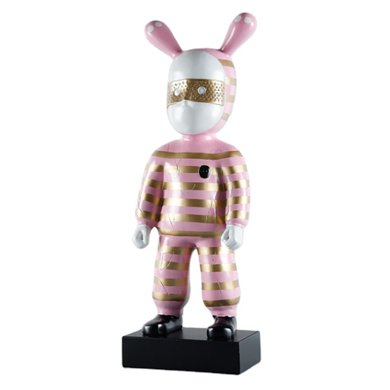 Rolito Large Figurine Pink Розовый Черный Золотой в Уфе | Loft Concept 