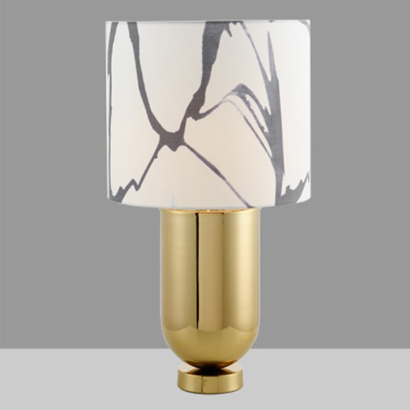 Настольная лампа Adeline Gold Table Lamp Золотой Белый в Уфе | Loft Concept 