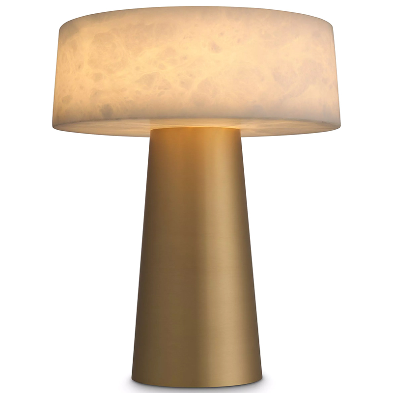 Настольная лампа Eichholtz Table Lamp Cinco Латунь Бежевый в Уфе | Loft Concept 