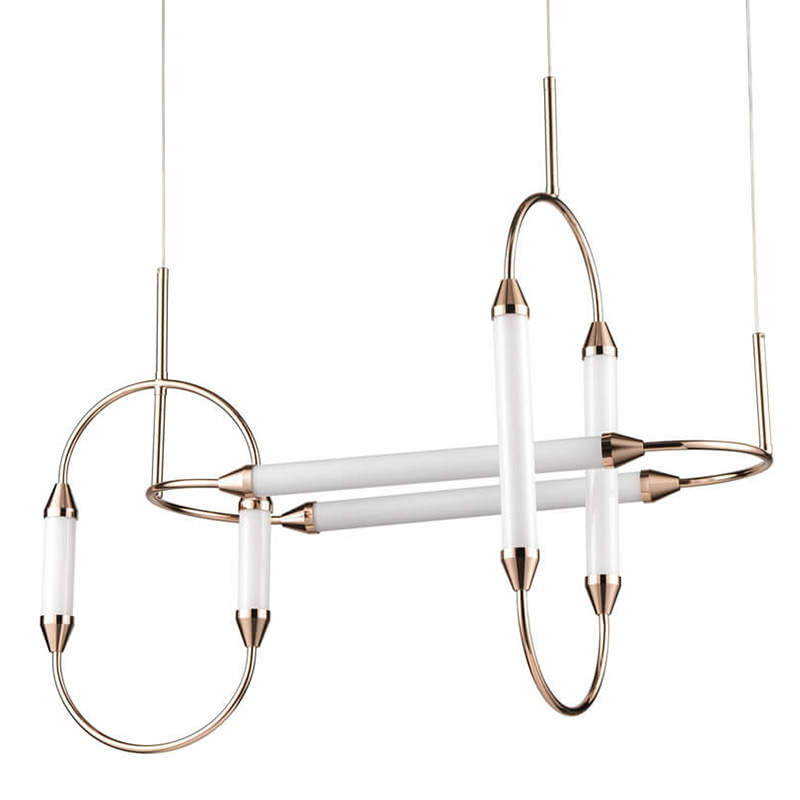 Люстра Giopato & Coombes CIRQUE chandelier Skyline Medium Gold Золотой в Уфе | Loft Concept 