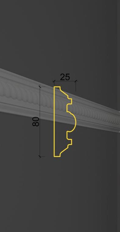 Молдинг с орнаментом MO-19 в Уфе