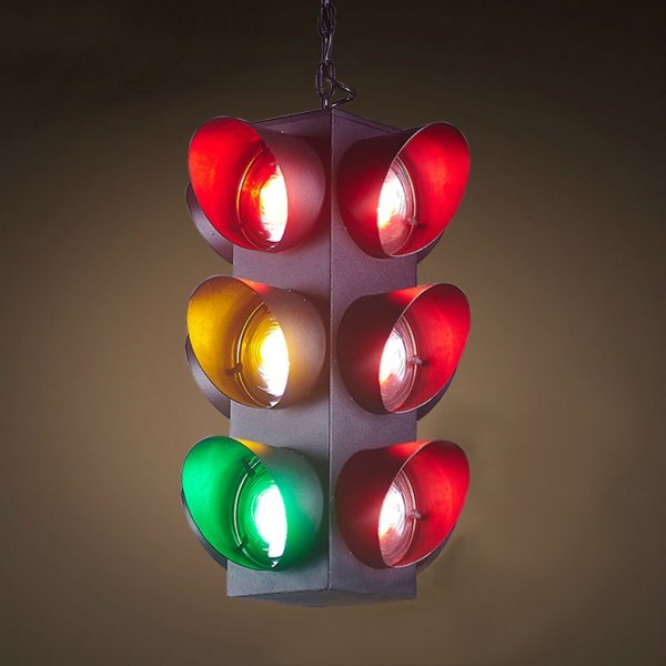 Подвесной светильник Светофор Loft Traffic Light Pendant  в Уфе | Loft Concept 