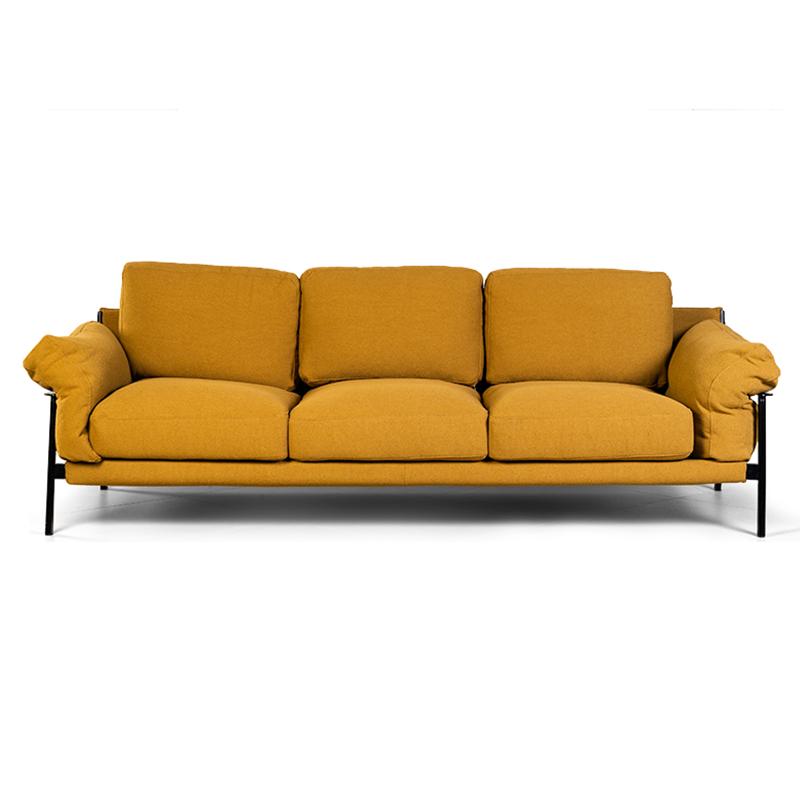 Диван Harald Mustard Sofa Горчичный в Уфе | Loft Concept 