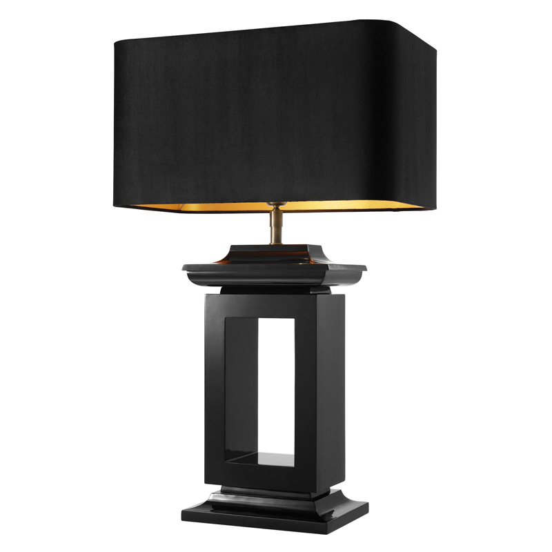 Настольная лампа Eichholtz Table Lamp Mandarin Черный в Уфе | Loft Concept 