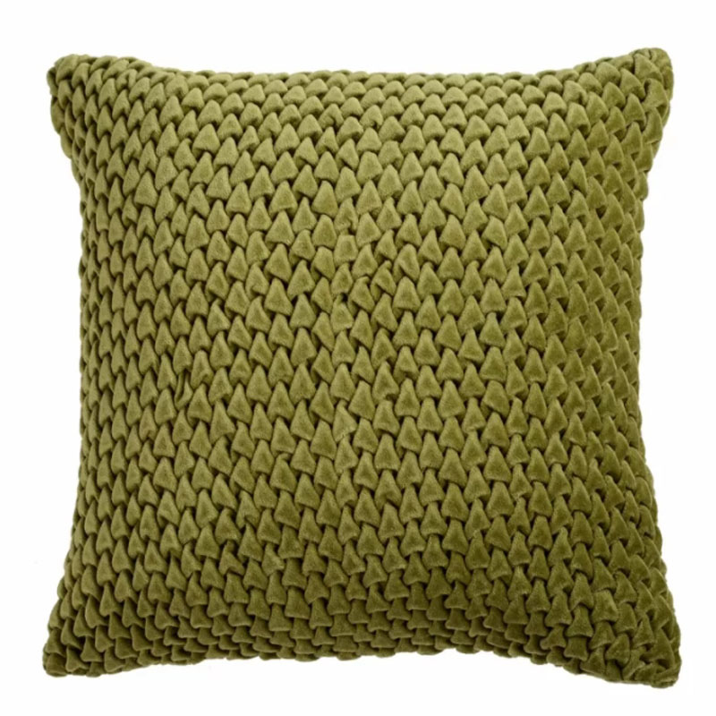 Подушка Purnama Quilting olive Оливковый в Уфе | Loft Concept 