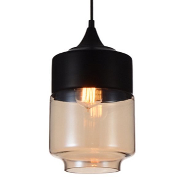 Подвесной светильник Smoke Glass Light Pendant Drum  в Уфе | Loft Concept 