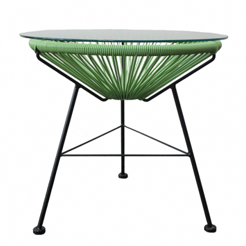 Приставной стол Acapulco side table Green Морская синь Желтый Зеленый Белый Оранжевый Черный в Уфе | Loft Concept 