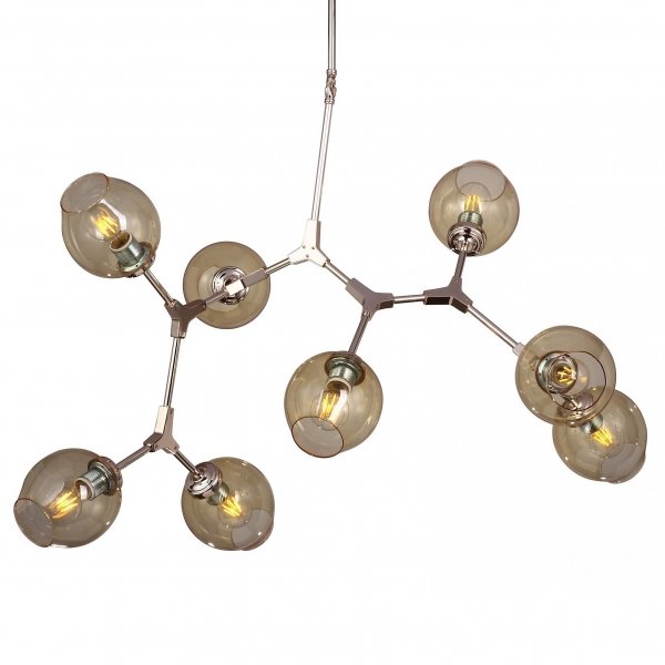 Люстра Branching Bubble Chandelier 8 Amber Янтарь (Amber) в Уфе | Loft Concept 