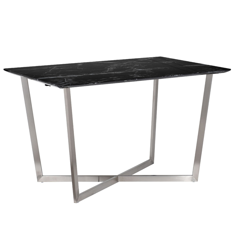 Обеденный стол Dining table Jacques black Черный Золотой в Уфе | Loft Concept 