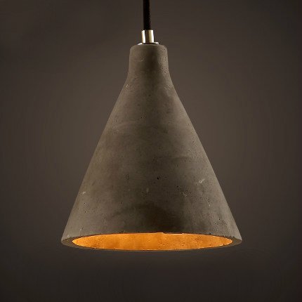 Подвесной светильник Art Concrete Pendant №4 Серый в Уфе | Loft Concept 