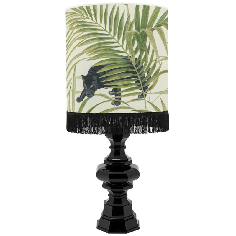 Настольная лампа Table Lamp Empire Velvet White Green Белый Черный Зеленый в Уфе | Loft Concept 