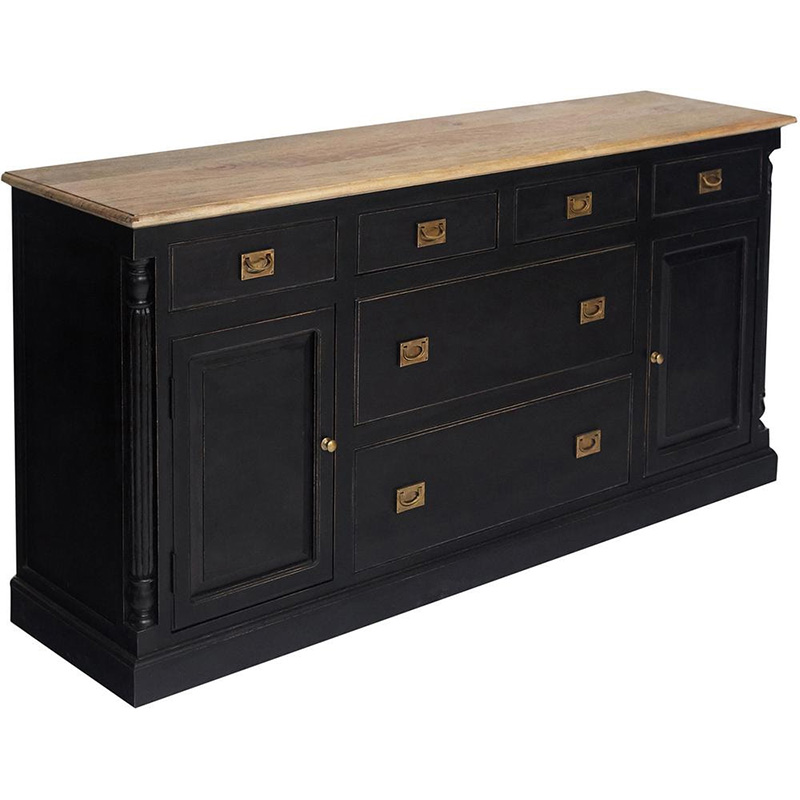 Комод Provence Sylvie Chest of Drawers Черный Древесина в Уфе | Loft Concept 