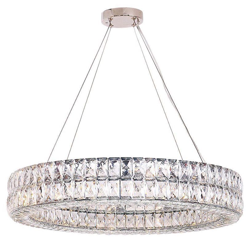 Люстра Crystal Regena Chrome Chandelier 10 Хром Прозрачный (Transparent) в Уфе | Loft Concept 