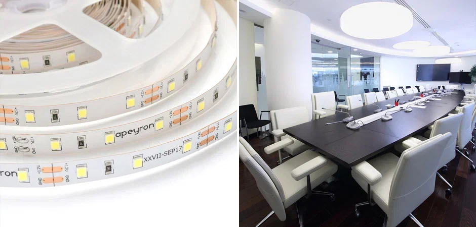 Светодиодная лента 4,8W/m 60LED/m 3528SMD холодный белый 5M Светодиодная лента 4,8W/m 60LED/m 3528SMD холодный белый 5M - Loft-Concept в Уфе