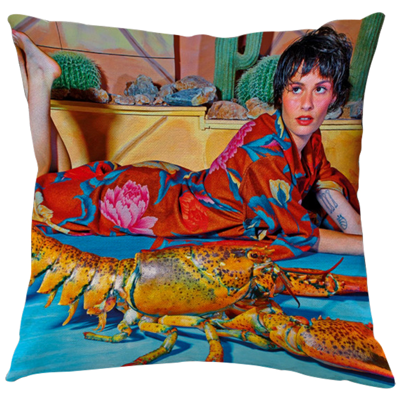 Декоративная подушка Seletti Cushion Lobster Мульти в Уфе | Loft Concept 