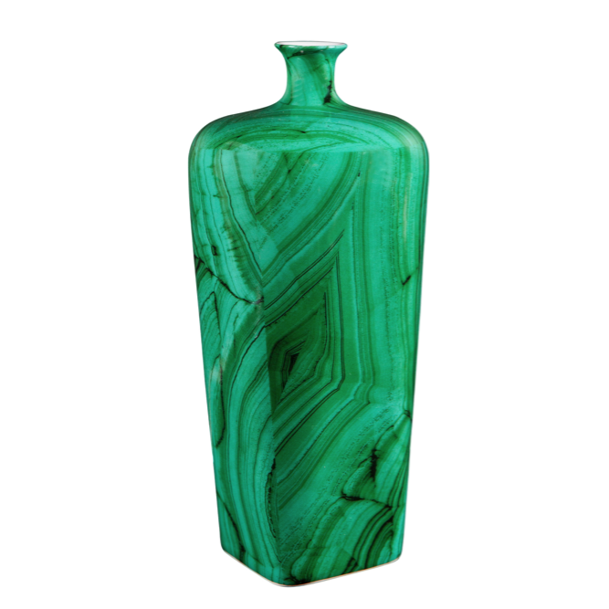 Ваза Malachite Vase flask Малахит в Уфе | Loft Concept 