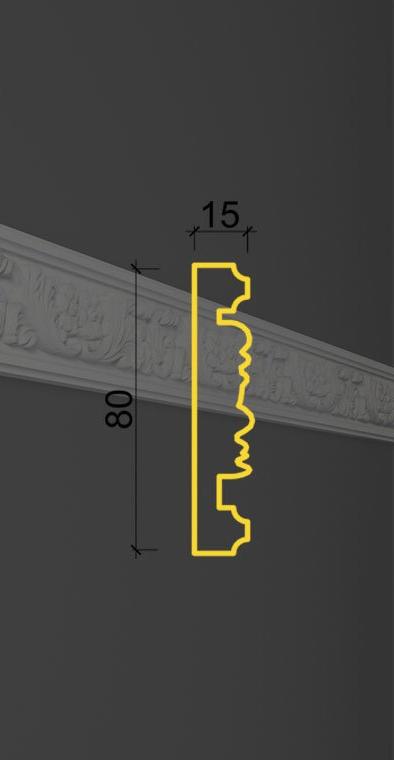 Молдинг с орнаментом MO-15 в Уфе