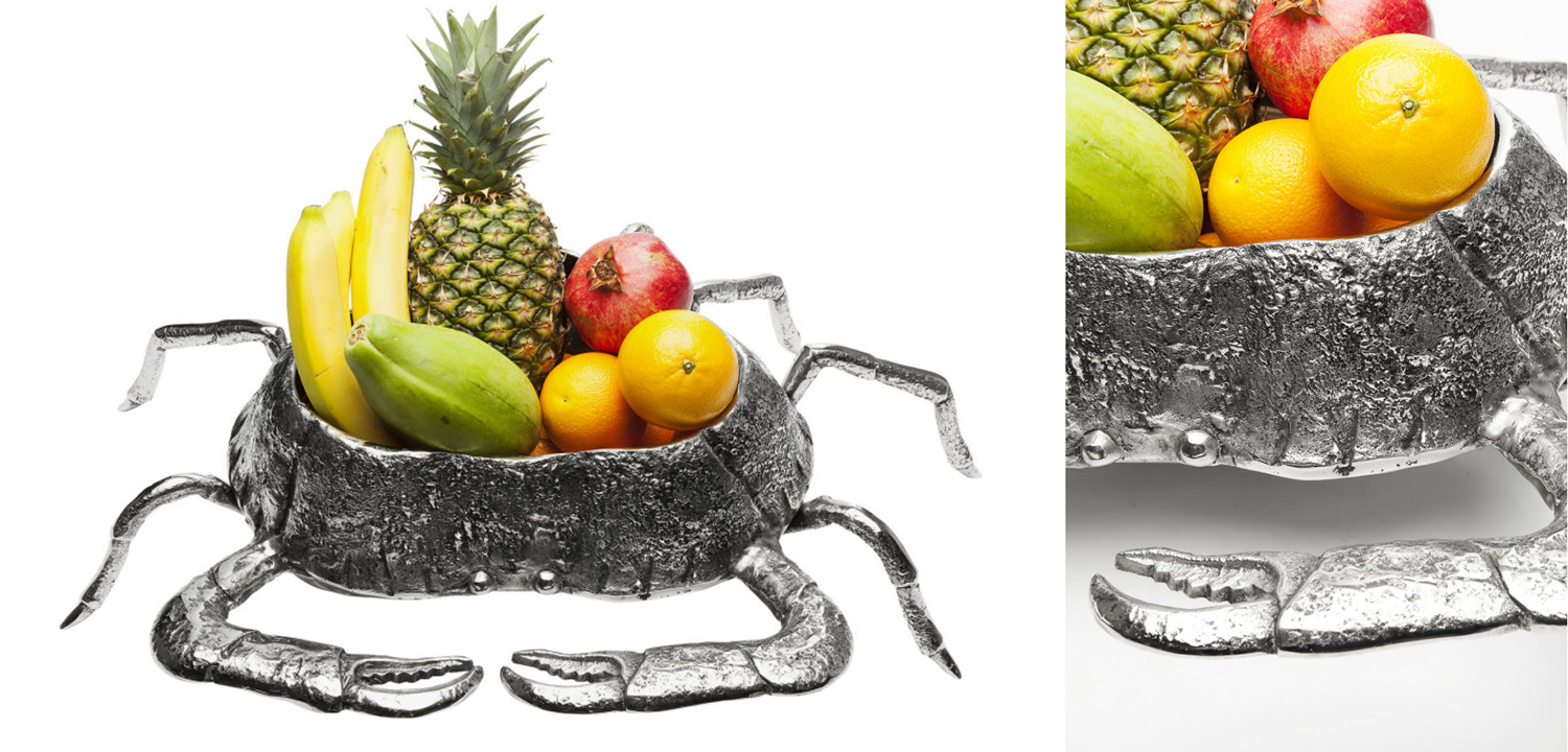 Блюдо Chrome Crab - фото №1