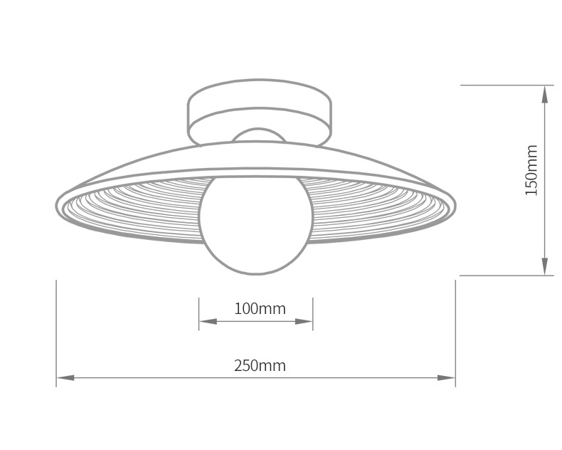 Потолочный светильник Ogata Wooden Light в Уфе