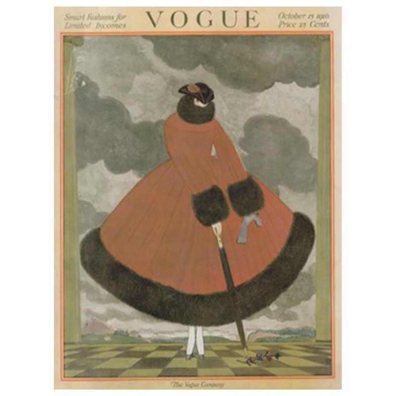 Постер Vogue Cover 1916 October  в Уфе | Loft Concept 