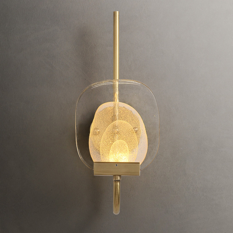 Бра Gold Radiance sconce Латунь Прозрачный в Уфе | Loft Concept 