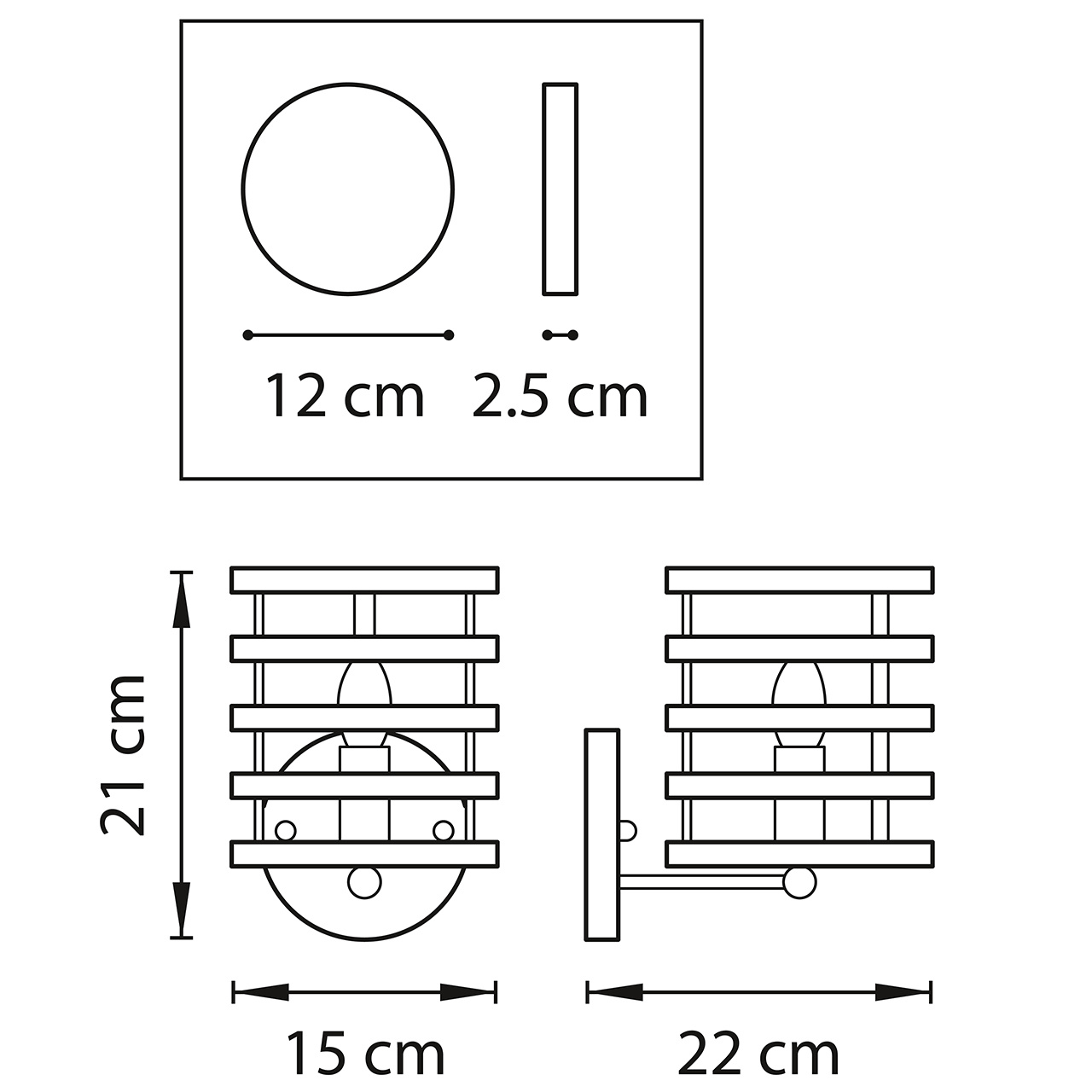 Бра Gold Stripes Sconces в Уфе