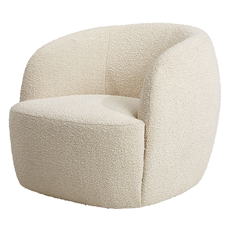 Кресло Boucle Armchair Pacific Белый в Уфе | Loft Concept 