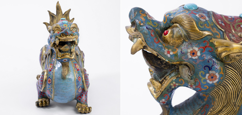 Большой Бронзовый Китайский дракон - Loft-Concept в Уфе