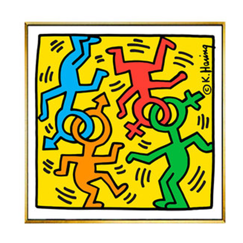 Постер Keith Haring 18 Мульти в Уфе | Loft Concept 