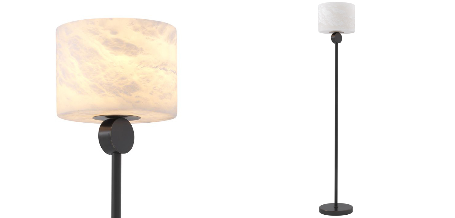 Торшер Eichholtz Floor Lamp Etruscan Bronze - фото