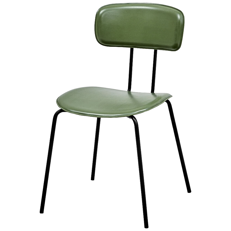 Стул Tyler Loft Stool green Зеленый Черный в Уфе | Loft Concept 