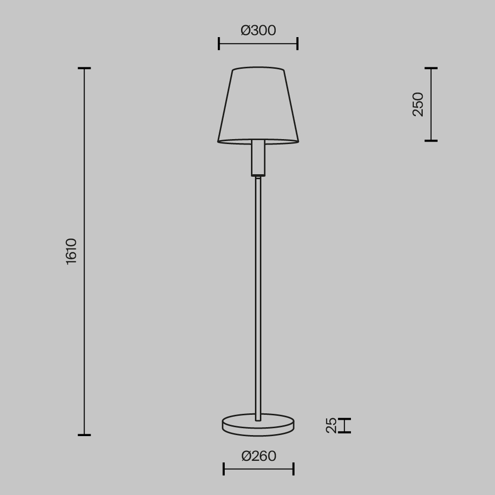 Напольный светильник Lira E27 в Уфе