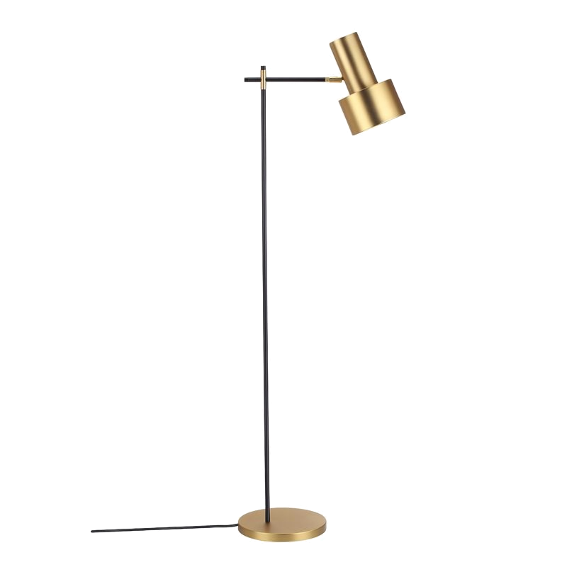 Торшер Margarita Brass Floor Lamp Латунь в Уфе | Loft Concept 