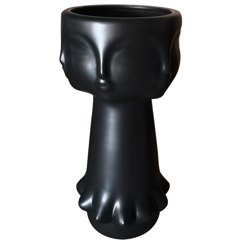 Декоративная ваза GEROGIA VASE II Black Vase Черный в Уфе | Loft Concept 