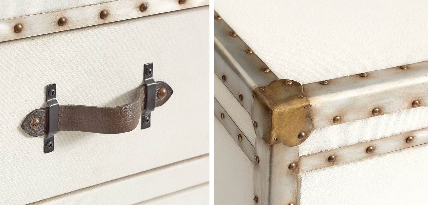 Комод в винтажном стиле Vintage Chests Mini Белый - фото №2