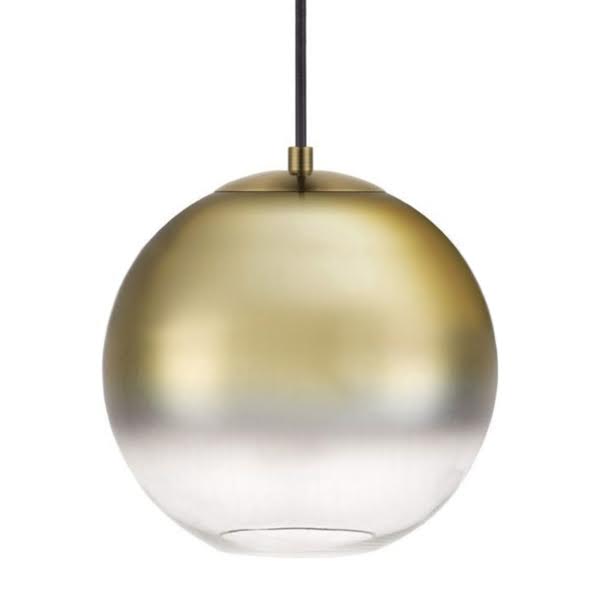 Подвесной светильник Ball Sunrise Pendant lamp матовое золото в Уфе | Loft Concept 