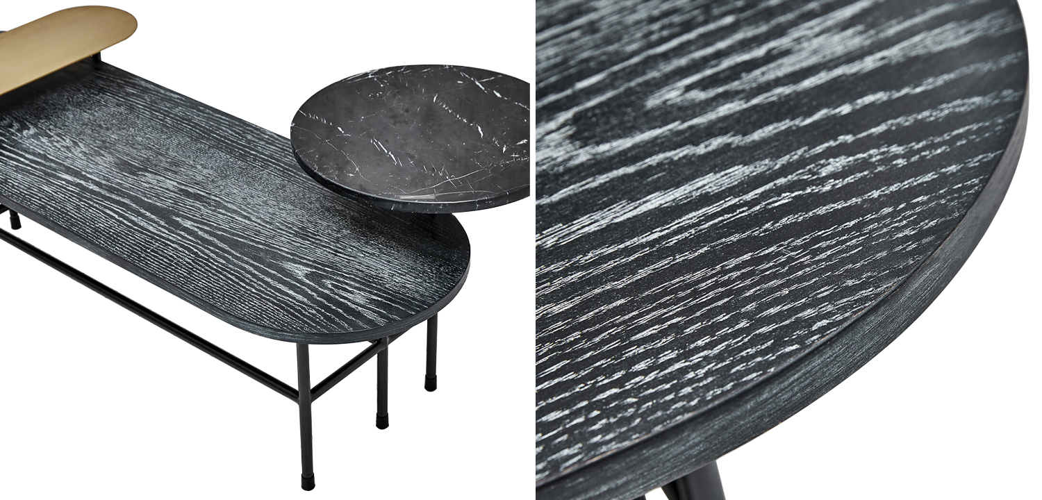 Кофейный столик Black Loft Coffee Table - фото №1