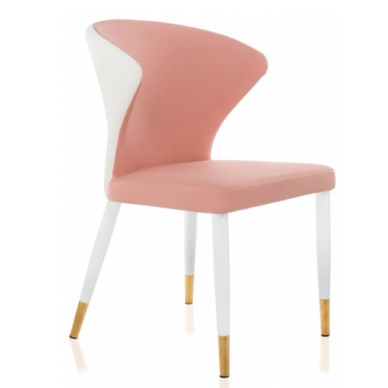 Стул Iolanthe Stool Белый Розовый (Rose) в Уфе | Loft Concept 