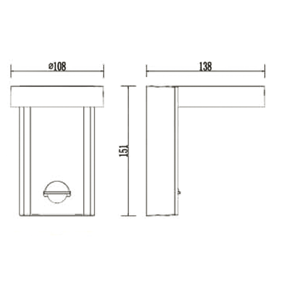 Уличный светильник Lidi sconce в Уфе