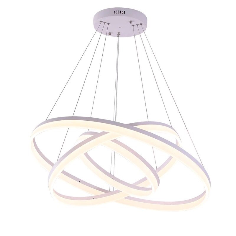 Люстра Chandeliers Rings White Белый в Уфе | Loft Concept 